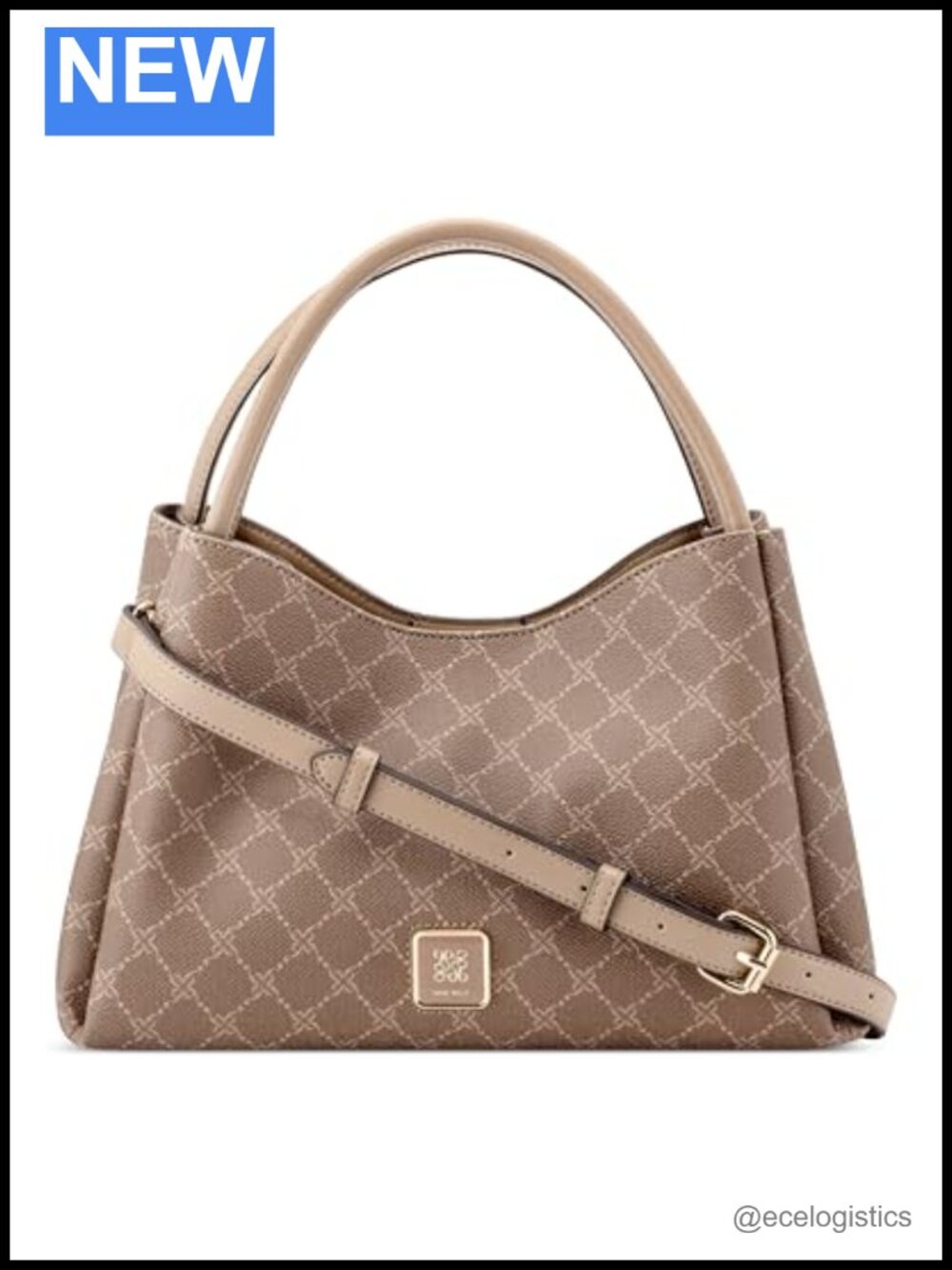 Nine West Dorsey Satchel Top Handle Bag PU Leather
